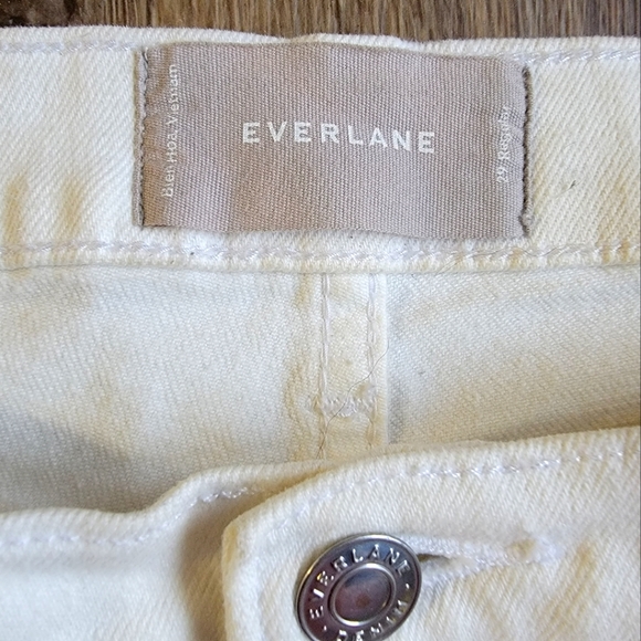 Everlane white denim jeans - Picture 3 of 4